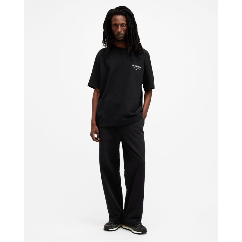AllSaints Underground Oversized Crew Neck T-Shirt image number 3